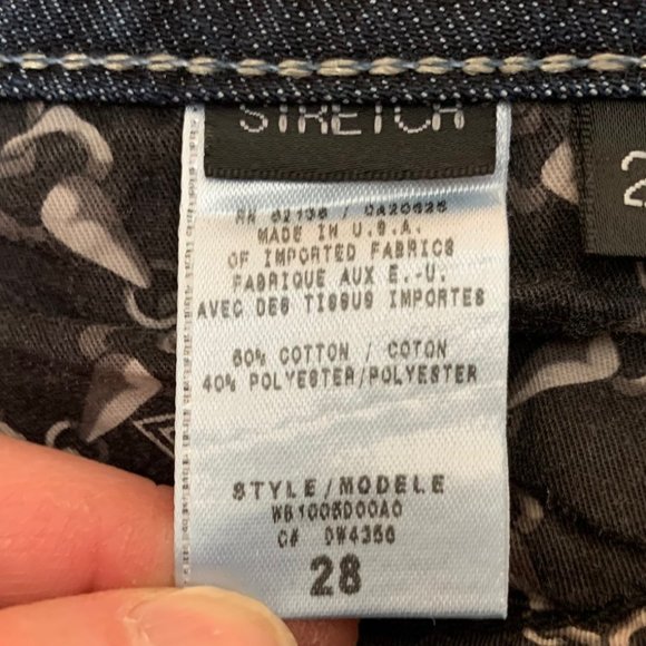 Guess Premium Daredevil Skinny Leg Stretch  Five Pocket Jeans Size 28 - Picture 12 of 16